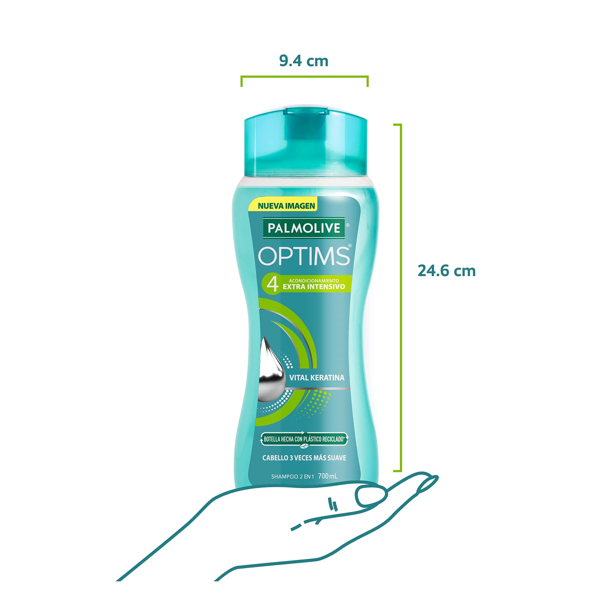 Amazon.com : Shampoo Palmolive Optims Nivel 4 700 ML : Beauty